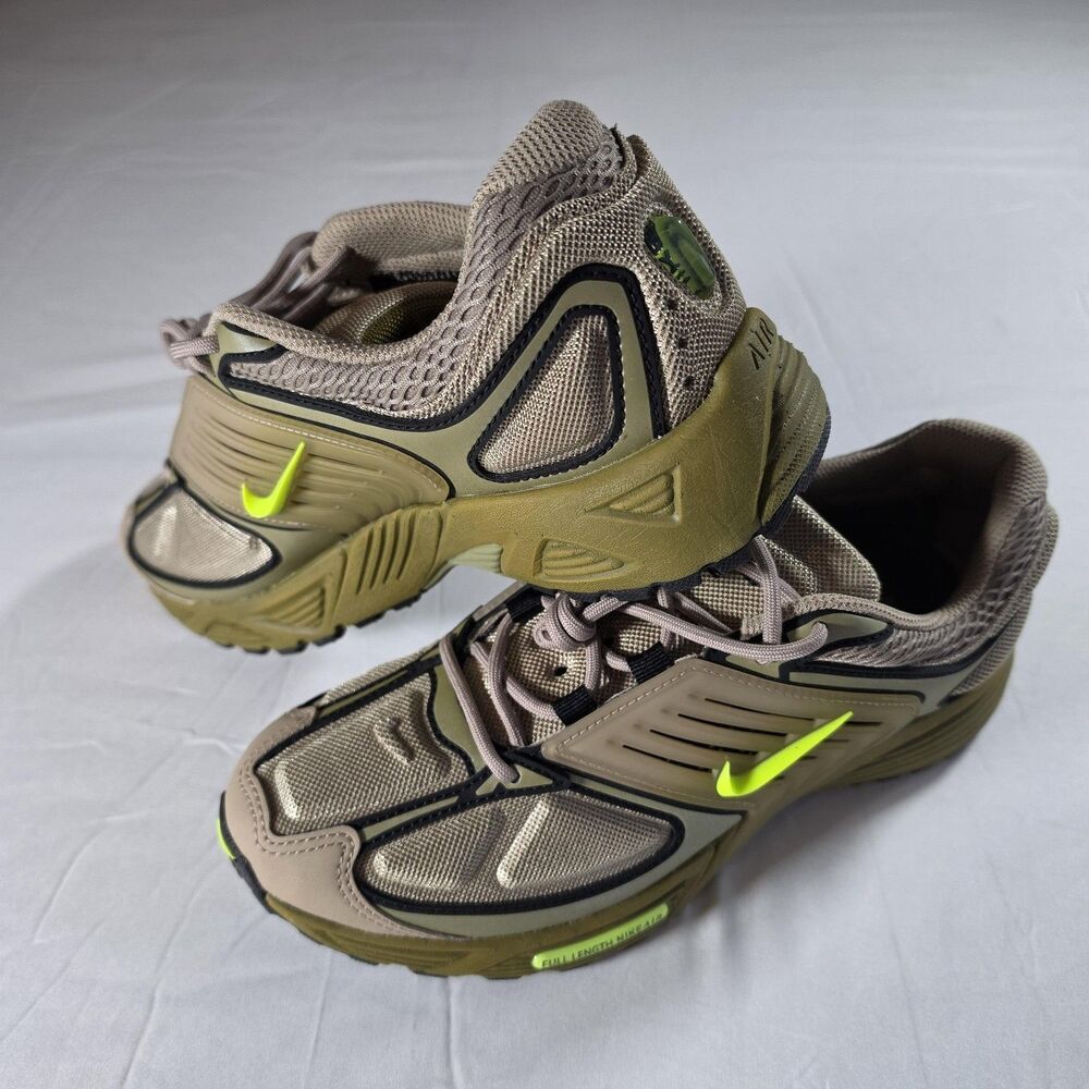 Nike Air Pegasus Wave Shoes Women’ Size 8.5 Beige Volt Running Athletic Sneakers